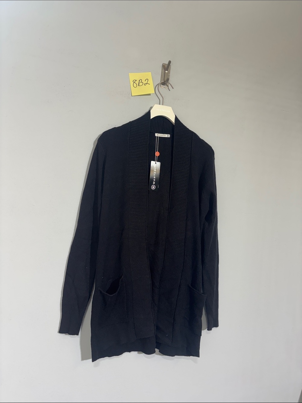 Staccato small black cardigan sweater